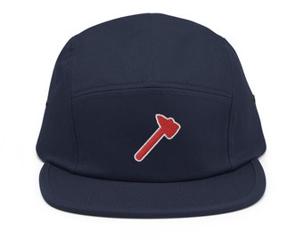 Atlanta Minimalist Design Embroidered Five Panel Cap Baseball Hat