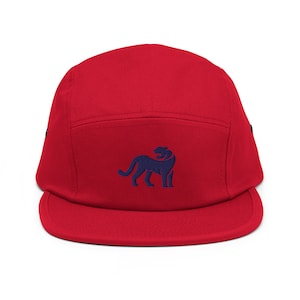 Florida Minimalist Design Embroidered Five Panel Cap Hockey Hat
