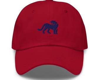 Florida Minimalist Design Embroidered Dad Hat Hockey Cap