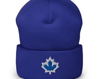 Berretto da hockey con risvolto ricamato dal design minimalista di Toronto