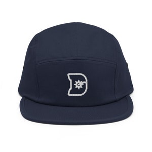 Dallas Minimalist Design Embroidered Five Panel Cap Football Hat