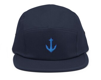 Seattle Minimalist Design Embroidered Five Panel Cap Hockey Hat
