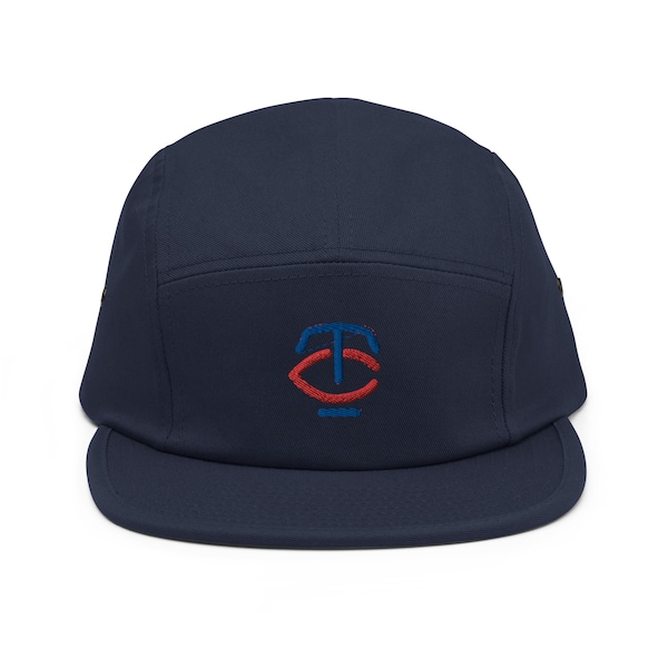 Minnesota Minimalist Design Embroidered Five Panel Cap Baseball Hat