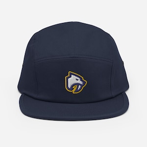 Cappello da hockey a cinque pannelli ricamato dal design minimalista di Nashville