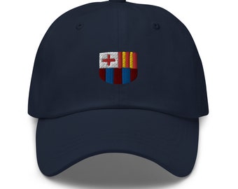 Blaugrana Minimalist Design Embroidered Dad Hat Soccer Football Cap