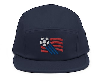 USA Retro 94 World Cup Design Embroidered Five Panel Cap Soccer Football Hat