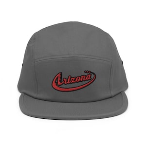 Arizona Minimalist Design Embroidered Five Panel Cap Baseball Hat