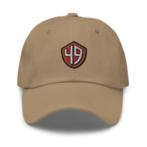 San Francisco Minimalist Design Embroidered Dad Hat Football Cap