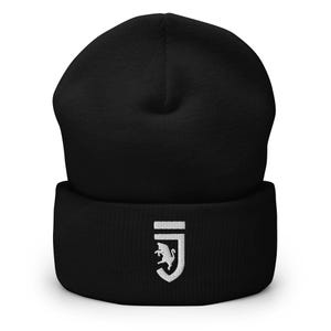 Torino Vecchia Signora Minimalist Design Embroidered Cuffed Beanie Soccer Football Hat