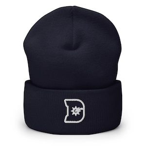 Dallas Minimalist Design Embroidered Cuffed Beanie American Football Hat