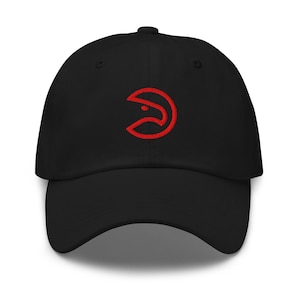 Atlanta Minimalist Design Embroidered Dad Cap Basketball Hat