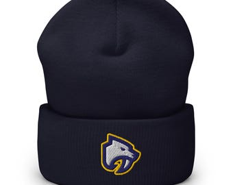 Gorro de hockey con puños bordados y diseño minimalista de Nashville