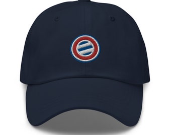 Bavarians Minimalist Design Embroidered Dad Hat Soccer Football Cap