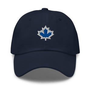 Toronto Minimalistisches Design bestickte Dad Hat Hockeymütze
