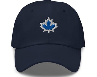 Toronto Minimalist Design Embroidered Dad Hat Hockey Cap