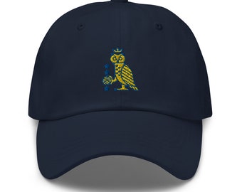 The Whites Minimalist Design Embroidered Dad Hat Soccer Football Cap