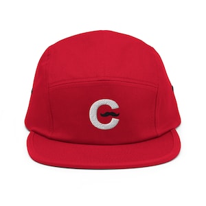 Cincinnati Minimalist Design Embroidered Five Panel Cap Baseball Hat