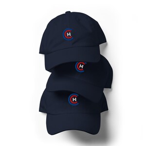 Montreal Minimalist Design Embroidered Dad Hat Hockey Cap
