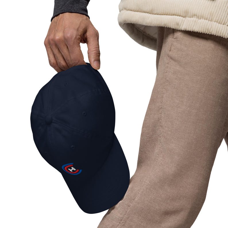 Montreal Minimalist Design Embroidered Dad Hat Hockey Cap