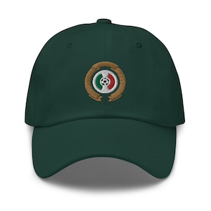 Mexiko COPA AMERICA Minimalistisches Design bestickte Dad Hat Fußballmütze