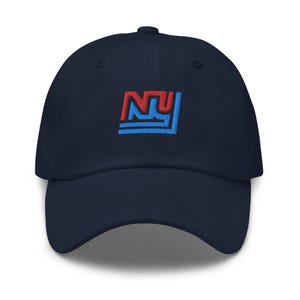 NYG Hat, Custom NY Giants Hat, Giants Cap, NY Hat, Big Blue