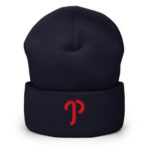 Philadelphia Minimalist Design Embroidered Cuffed Beanie Baseball Hat