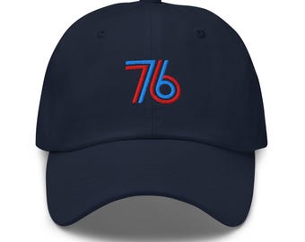 Philadelphia Minimalist Design Embroidered Dad Cap Basketball Hat