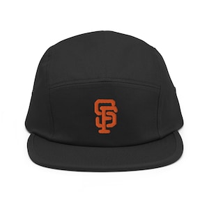 San Francisco Baseballmütze mit minimalistischem Design und bestickter Fünf-Panel-Kappe
