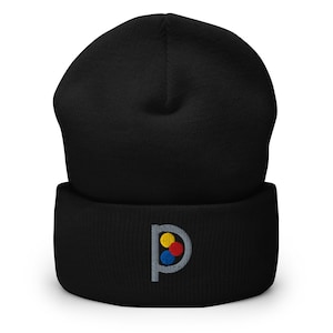 Pittsburgh Minimalist Design Embroidered Cuffed Beanie American Football Hat