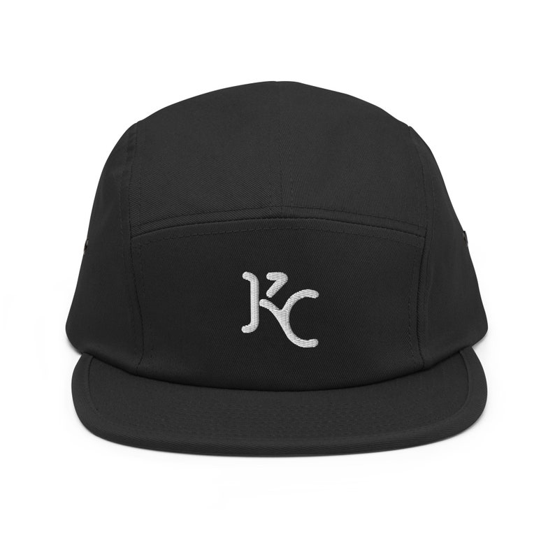 Kansas City Minimalist Design Embroidered Five Panel Cap Baseball Hat