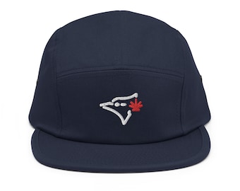 Toronto Minimalist Design Embroidered Five Panel Cap Baseball Hat
