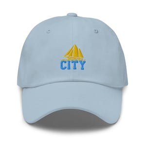 City of Manchester Minimalistisches Design Bestickte Dad Hat Fußball Fußballmütze