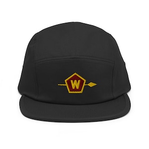Washington Minimalist Design Embroidered Five Panel Cap Football Hat
