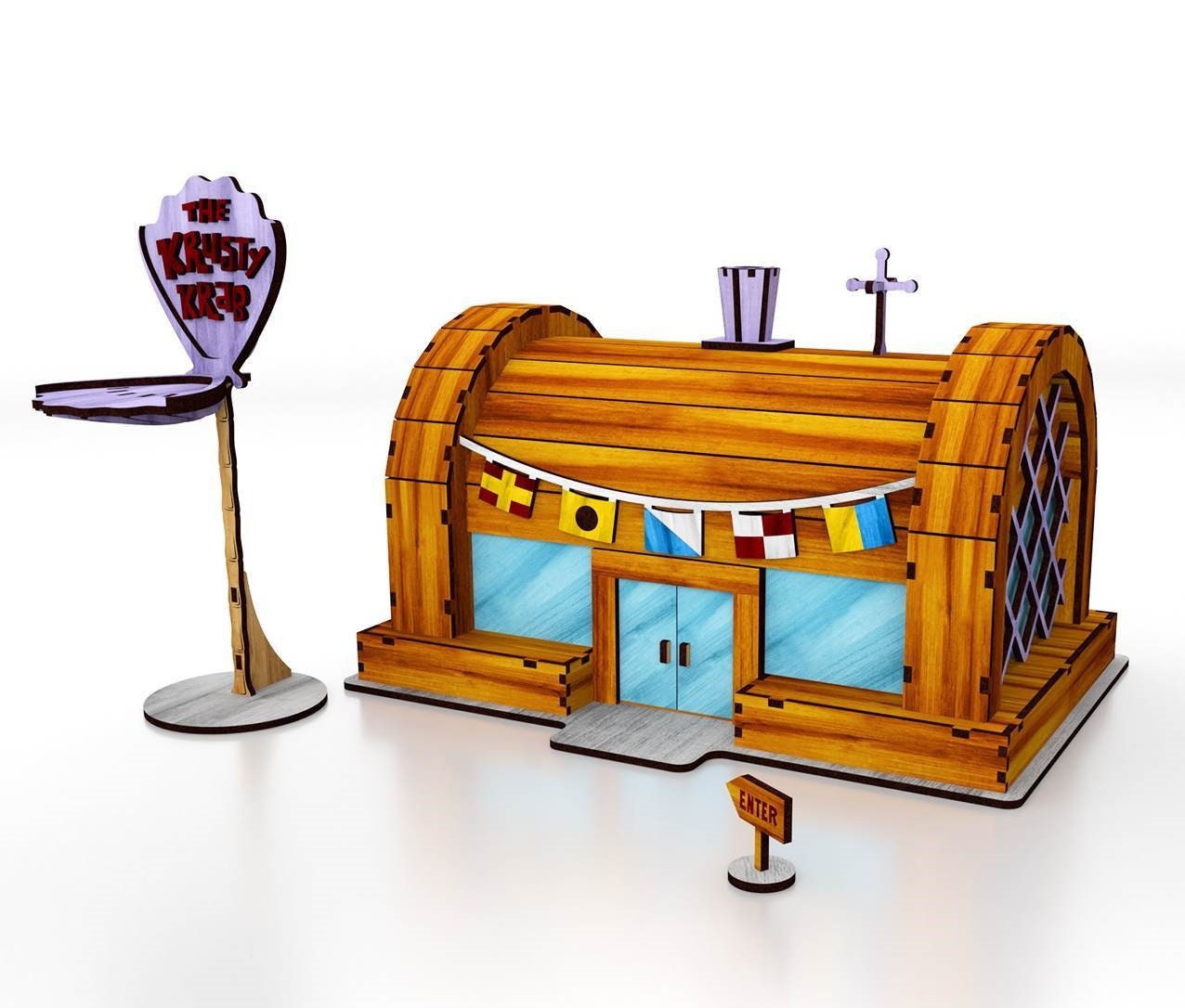 Casas Famosas para corte laser en formato dxf, svg, cdr, pdf y con ...