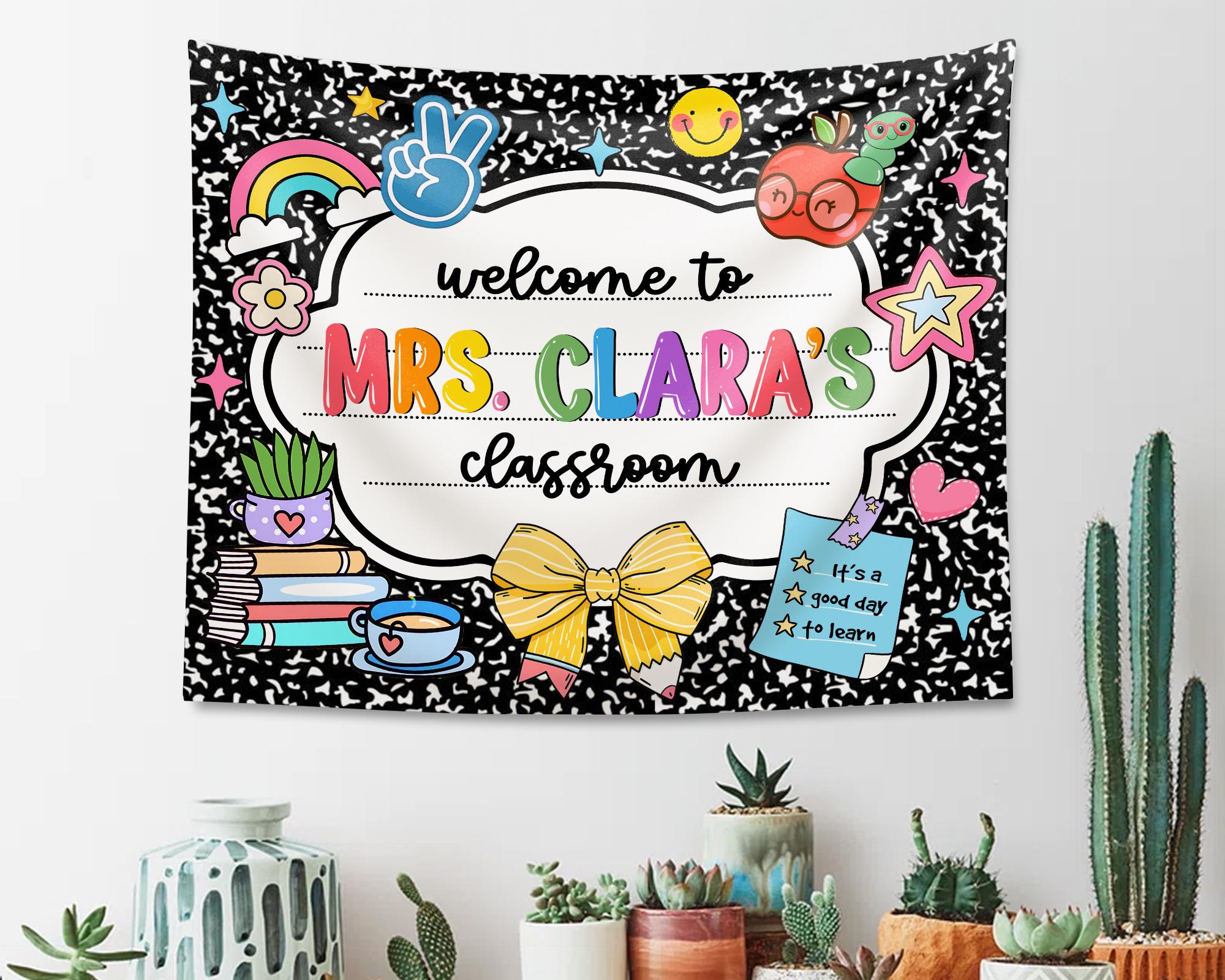 Custom Composition Notebook Welcome to Classroom Tapestries ...