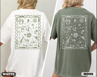 Custom Country Bachelorette Shirts, Comfort Colors Desert Bachelorette Tshirts, Custom Location Bachelorette Shirt, Western Bridal Party
