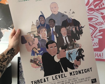 A2 THREAT LEVEL MIDNIGHT Office Print