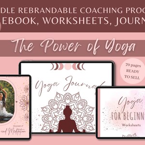 Bundle Power of Yoga DFY Coaching Program for Yoga Coaches, Life Coaches, Spiritual Coach, Visualization Coach, Goal Coach, Meditation Coach