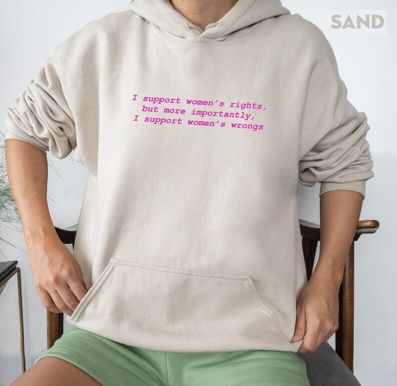 I Support Women's Rights and Wrongs Shirt Retro Feminist Etsy