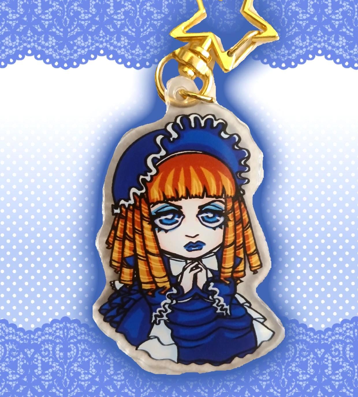 f*o様 MALICE MIZER ネックレストップ　希少 Malice Mizer Gekka No Yasoukyoku Keychains - Etsy