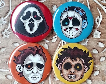 Slasher pixel buttons