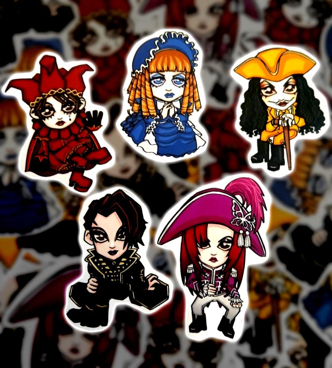Malice Mizer Gekka No Yasoukyoku Stickers - Etsy
