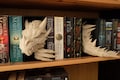 Dragon Head & Tail Book Nook, 3d Printed Fantasy Book Shelf Décor