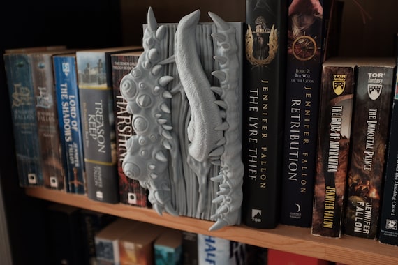 Mimic Book Nook, 3d Printed Fantasy Horror D&D Themed Book Shelf Décor and  Bookends -  Canada
