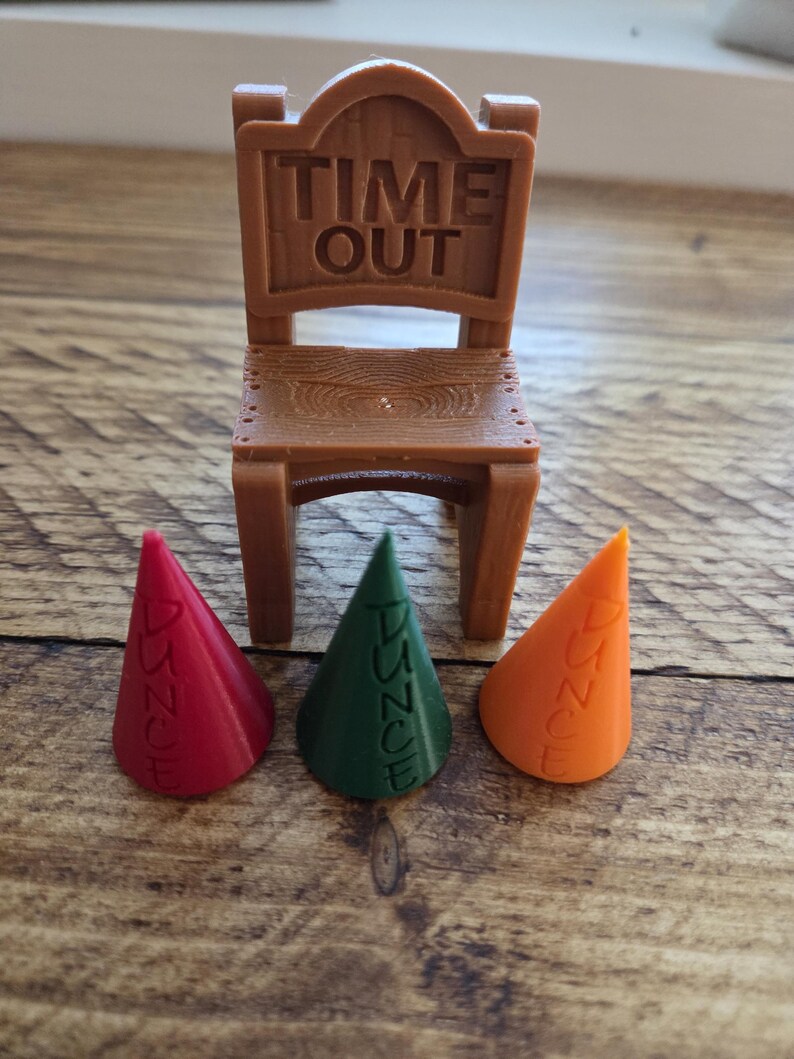 Dice Jail Chair, 3D Printed D20 Dunce Cap Time-out Seat - Etsy Canada