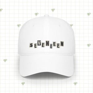 Cappellino da baseball Seventeen Kpop, cappellino Seventeen per Carats, simpatico regalo Seventeen, cappellino per fan Kpop, gadget Carat