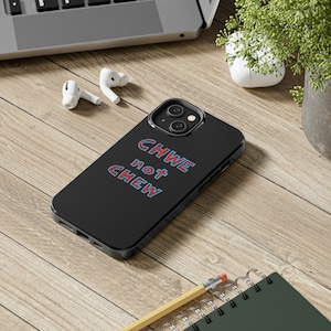 Chwe Not Chew - Vernon Seventeen Black Tough iPhone Case
