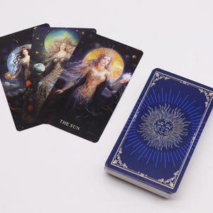 Goddess Arcana Tarot Deck – Göttlich Weibliches 78-Karten Set und Anleitung