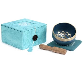 Chakra Singing Bowl Gift Set - Meditation & Relaxation
