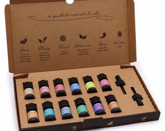 Aromatherapy Essential Oil Set - Autumn Set